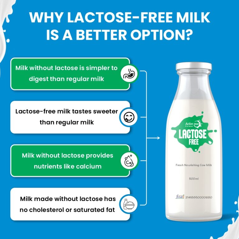 Differences Between Regular Milk & Lactose-Free Milk - Active Moo Farmms